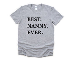 Nanny T-Shirt, Best Nanny Ever Shirt Gift for Nanny Birthday Gift - 1941