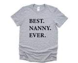 Nanny T-Shirt, Best Nanny Ever Shirt Gift for Nanny Birthday Gift - 1941
