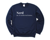 Nerd Sweater, Couple Gift, Computer Nerd Sweatshirt Mens Womens Gift - 4343