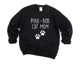 Pixie Bob Cat Sweater, Pixie Bob Cat Mom Sweatshirt Womens Gift - 2820
