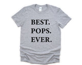 Pops Shirt, Best Pops Ever T-Shirt Gift for Pops Mens Tee - 2019