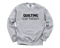 Quilter Gift Quilting Sweater Mens Womens Sweatshirt - 845