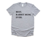 Rabbit T-Shirt, rabbit lover gift, Best Rabbit Mom Ever Shirt - 1960