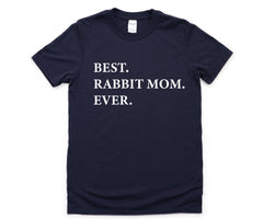 Rabbit T-Shirt, rabbit lover gift, Best Rabbit Mom Ever Shirt - 1960