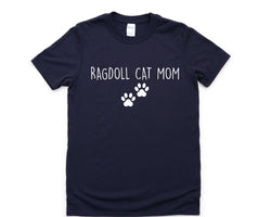 Ragdoll Cat Shirt, Ragdoll Cat Mom shirt, Ragdoll Cat Lover Gift tshirt Womens - 2386