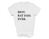 Rat Dad T-Shirt, Best Rat Dad Ever Shirt Gift - 3302