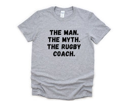 Rugby Coach T-shirt, Rugby Team Shirt Funny Mens Gift - 4878