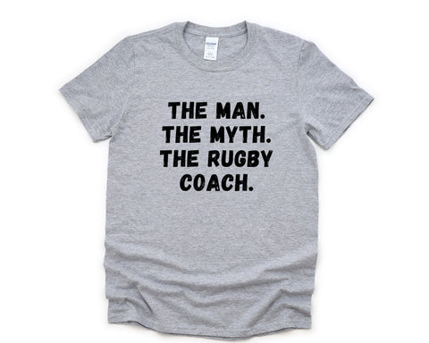 Rugby Coach T-shirt, Rugby Team Shirt Funny Mens Gift - 4878