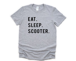 Scooter T-Shirt, Eat Sleep Scooter shirt Gift for Men Women - 754