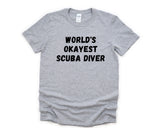 Scuba Shirt, Scuba Diver T-Shirt Funny Mens Womens Gift - 4768