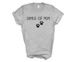 Siamese TShirt, Siamese Cat Mom, Siamese Cat Lover Gift shirt Womens - 2382