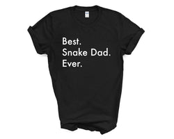 Snake Dad T-Shirt, Best Snake Dad Ever Shirt Gift Mens - 3018