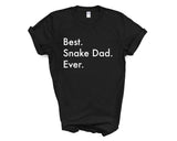Snake Dad T-Shirt, Best Snake Dad Ever Shirt Gift Mens - 3018