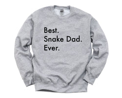 Snake Sweater, Snake Owner Gift, Best Snake Dad Sweatshirt Mens Gift - 3018