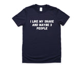 Snake T-Shirt, Snake Shirt, Snake Owner Gift Mens Womens - 4828