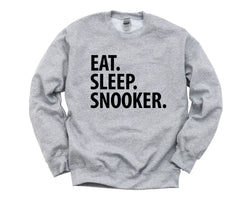 Snooker Sweater, Eat Sleep Snooker Sweatshirt Gift for Men & Women - 1884