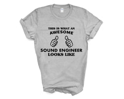 Sound Engineer Gift, Awesome Sound Engineer T-Shirt Mens Womens - 3433