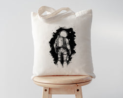 Space Galaxy Bag, Astronaut Tote Bag - 4779
