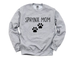 Sphynx Cat Sweater, Sphynx Mom Sweatshirt Womens Gift - 2242