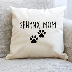 Sphynx Cushion, Sphynx Mom Pillow Cover - 2242