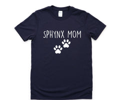 Sphynx Mom, Sphynx Cat Shirt, Sphynx Cat Lover Gift T-Shirt Womens - 2242