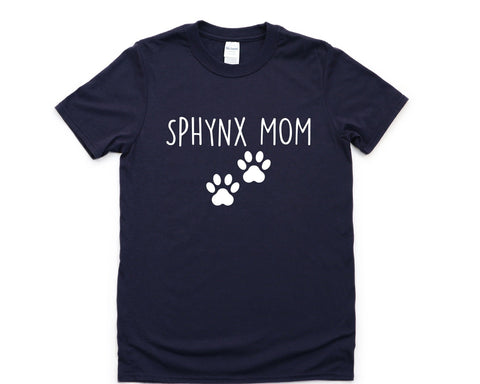 Sphynx Mom, Sphynx Cat Shirt, Sphynx Cat Lover Gift T-Shirt Womens - 2242