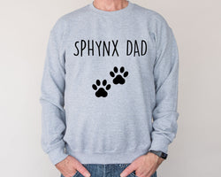 Sphynx Sweater, Sphynx Dad Sweatshirt Mens Gift - 2341