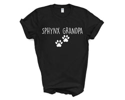 Sphynx T-Shirt, Sphynx Grandpa Shirt Mens Gift - 3267