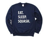 Squash Sweater, Eat Sleep Squash Sweatshirt Gift for Men & Women - 1078