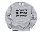 Swimmer, Gift for Swimmer, Swimming Sweater Mens Womens - 251