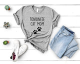 Tonkinese Cat T-Shirt, Tonkinese Cat Mom Shirt, Cat Lover Gift Womens - 2828