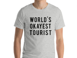 Tourist T-Shirt, Traveller Gift, Tourist Gift Mens Womens Tour Shirt - 371