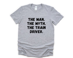 Train Driver T-shirt, Train Driver Shirt Funny Mens Gift - 4873