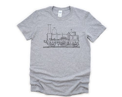 Train Shirt, Train Lover Gift Vintage Train Mens Womens Gift - 4620