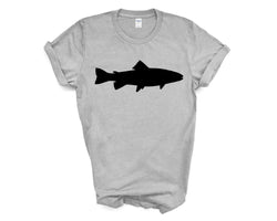 Trout Shirt, Fisherman Gift Trout T-Shirt Mens Womens TShirt - 3979