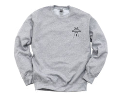 Ufo Sweater, Space, Alien Spaceship, Ufo Sweatshirt Mens Womens Gift - 4679
