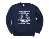 Volleyball Coach Sweater, Volleyball, Volleyball Coach gift, World's Okayest Volleyball Coach Sweatshirt Mens Womens- 1758