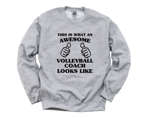 Volleyball Coach Sweater, Volleyball, Volleyball Coach gift, World's Okayest Volleyball Coach Sweatshirt Mens Womens- 1758