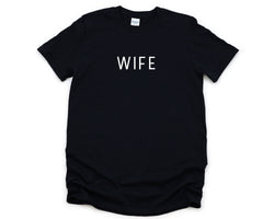 Wife T-Shirt Minimalist Shirt Mens Womens Gift - 4414
