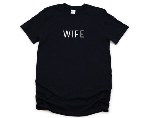 Wife T-Shirt Minimalist Shirt Mens Womens Gift - 4414
