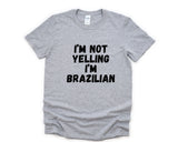 Yelling T-Shirt, Brazilian Gift, Brazil Shirt Mens Womens Gifts - 4835