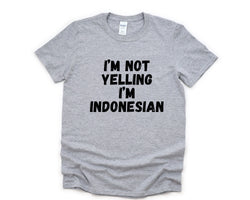 Yelling T-Shirt, Indonesian Gift, Indonesian Shirt Mens Womens Gifts - 4852