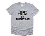 Yelling T-Shirt, Indonesian Gift, Indonesian Shirt Mens Womens Gifts - 4852