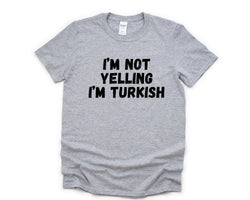 Yelling T-Shirt, Turkish Gift, Turkish Shirt Mens Womens Gifts - 4848
