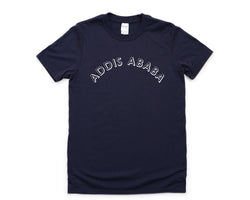 Addis Ababa T-shirt, Addis Ababa Shirt Mens Womens Gift - 4442
