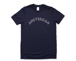 Amsterdam T-shirt, Amsterdam Shirt Mens Womens Gift - 4426