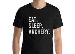 Archery T-Shirt, Archery, Gifts For Archers, Eat Sleep Archery tshirts - 607
