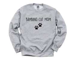 Bambino Cat Sweater, Bambino Cat Mom Sweatshirt Womens Gift - 2800