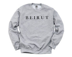 Beirut Sweater, Vacation, Beirut Sweatshirt Mens Womens Gift - 4228-WaryaTshirts