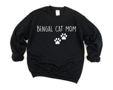Bengal Cat Sweater, Bengal Cat Mom Sweatshirt Womens Gift - 2383-WaryaTshirts
